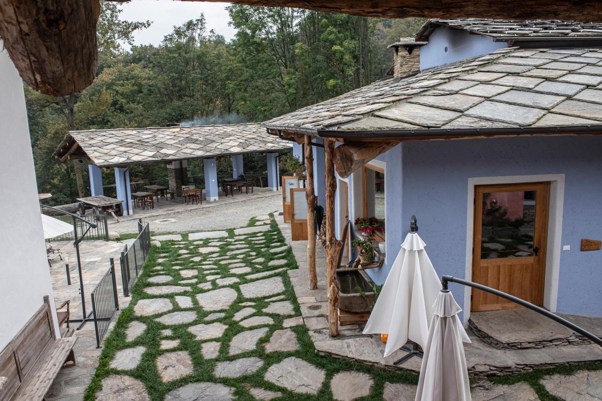 Agribenessere Agli Abatti Barge Exterior foto